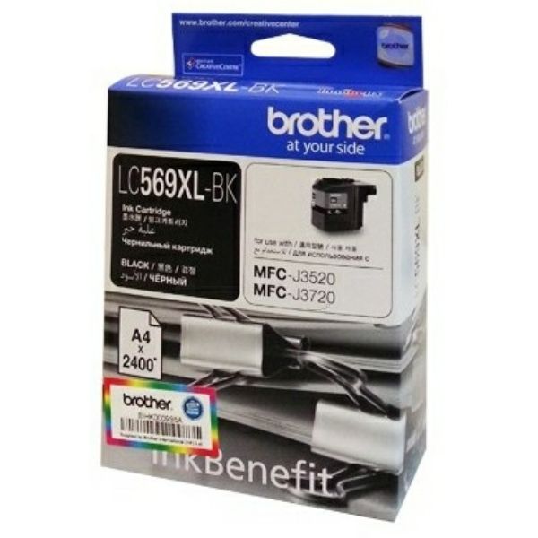 Original Brother LC-569XL Black Ink Cartridge