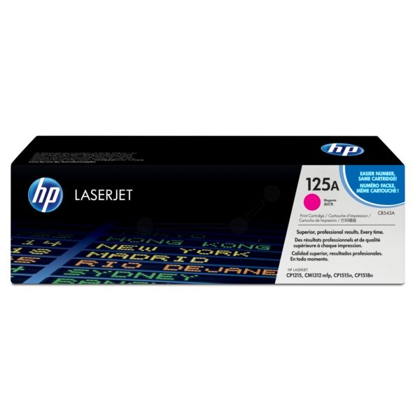 Original HP 125A | CB543A Magenta Toner Cartridge